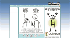 Desktop Screenshot of minimumble.thebookofbiff.com