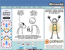 Tablet Screenshot of minimumble.thebookofbiff.com